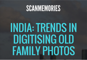 India trends in digitising old family photos